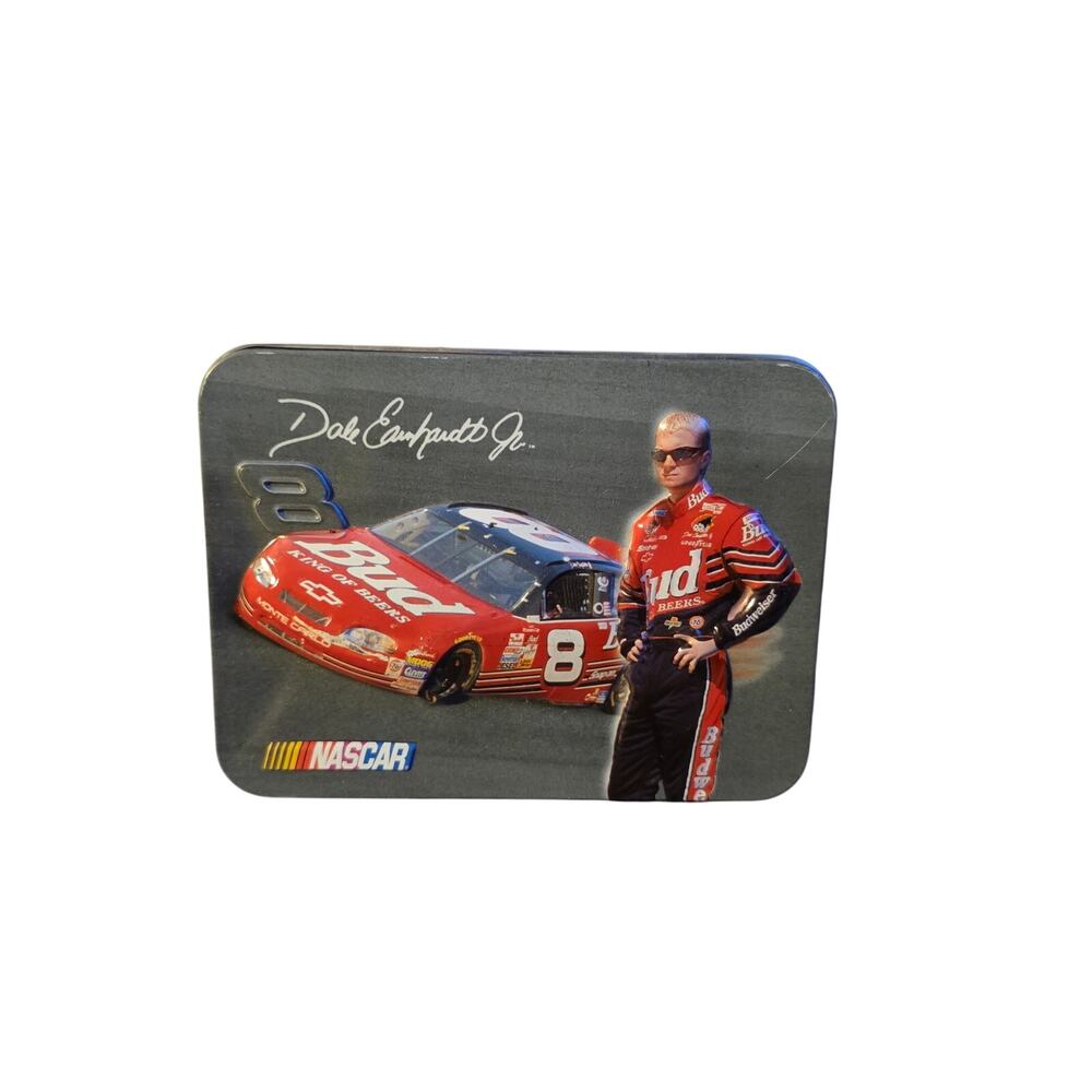 Dale Earnhardt Jr NASCAR 2000 Playing Cards Collector Tin Set #8 Budweiser
